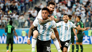 En la última Copa del Mundo, Argentina venció a Nigeria en el último cotejo de la fase de grupo y clasificó.
