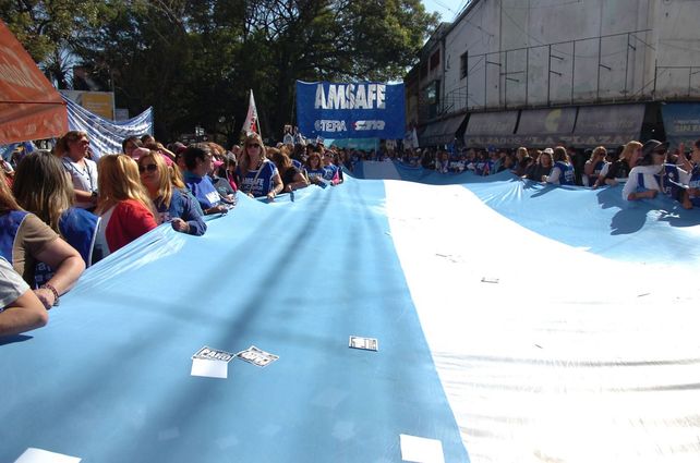 marcha de gremios estatales de santa fe