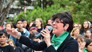 {alttext(Concreta. Lina Londero pidió mayor compromiso en la diaria con les que sufren.&nbsp;,Jorgelina Londero pidió que la masividad de la marcha del #3J genere empatía en la sociedad )}