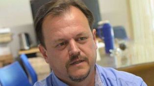 Sergio Aladio, secretario general del Sindicato de Camioneros de Santa Fe.