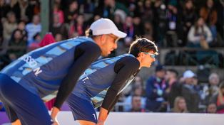 Los hermanos Capogrosso volvieron a ganar y están a las puertas de la medalla en vóleibol de playa