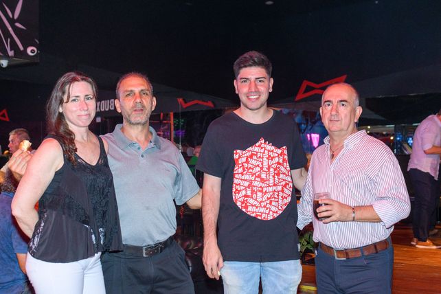 Viviana Macor, Diego Vizzi, Santiago Blanco y Marcelo Rodríguez.