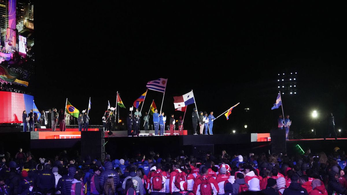 Una fiesta del deporte: estiman que 250 mil personas participaron de la apertura de los Suramericanos