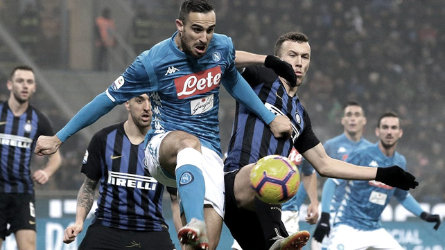 Inter recibe a Nápoli en el inicio de la fecha 37 de la Serie A