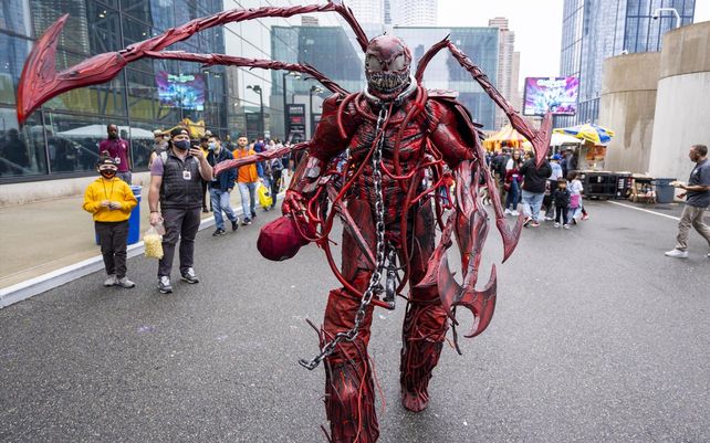En imágenes: la fantasía del cómic aterriza en Nueva York