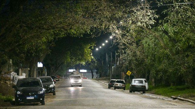 Se instalaron 250 nuevas luminarias en la zona del parque industrial de Paraná