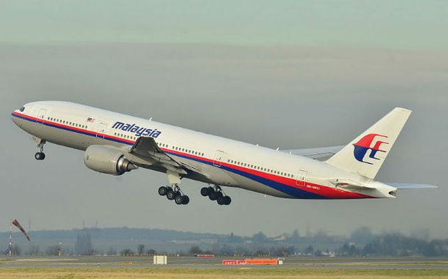 Despegue. El Boeing desaparecido de la aerolínea malaya.
