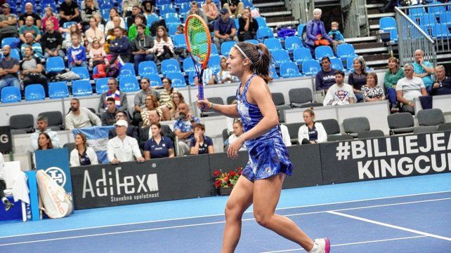 Julia Riera quedó al margen del WTA 125 de Florianópolis.