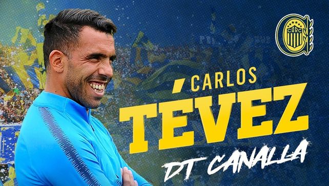 Central anunció este martes a Carlos Tevez como entrenador de Central.&nbsp;