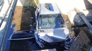 Cayó de un puente y sufrió lesiones