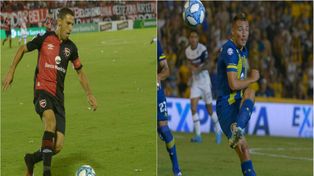 Capitanes. Maxi Rodríguez y Marco Ruben son los referentes de los equipos de la ciudad. El coronavirus&nbsp; incide en el fútbol.
