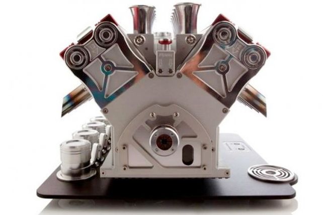 Conoce al motor de Fórmula 1 que te sirve café