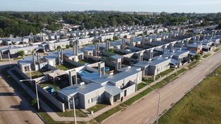 Avanza la construcción de 52 viviendas en Venado Tuerto