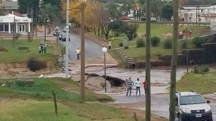 Valle María. Calzada Puente Arroyo Crespo,&nbsp;Barrio San Cayetano.- Foto Gentileza FM Eclipse