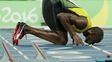 bolt se llevo una nueva medalla de oro, esta vez en los 200 metros