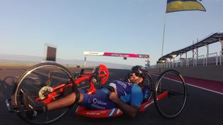 Facundo Quiroga brilló en la Vuelta a San Juan inclusiva 2020