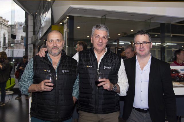 Fabian Robledo, Domingo Magliaro, Pablo Kaller 