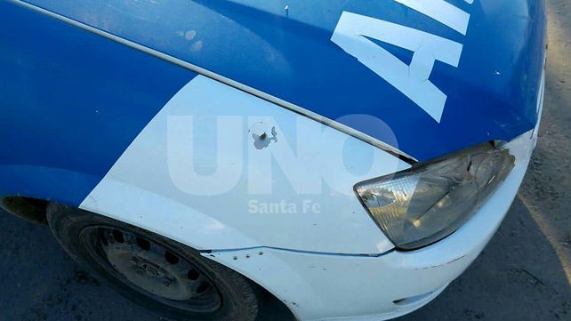 Un patrullero fue baleado en un intenso tiroteo que terminó con un detenido