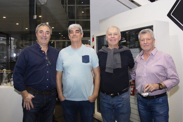 Fabio Patriarca, Danilo Gonzalez, Rolando Patriarca y José Ferraris