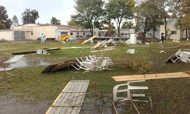 “No he visto, ni recuerdo, una tormenta similar”