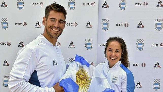 El palista Agustín Vernice y la Leona Rocío Sánchez Moccia serán los abanderados en los Odesur.