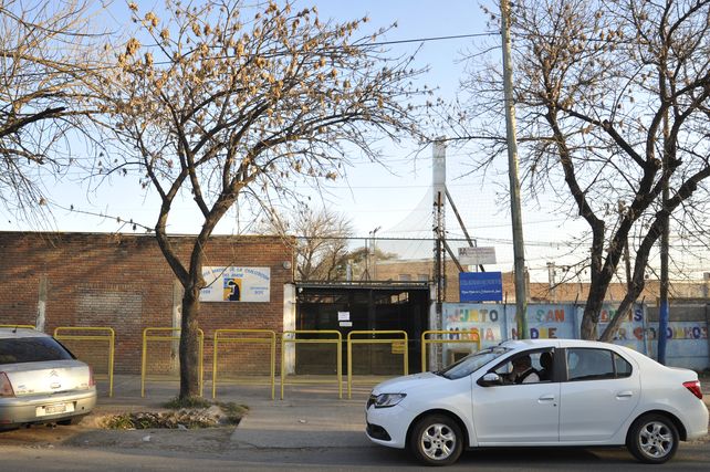 Frente de la escuela María Madre de la Civilización del Amor