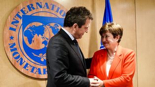 Diálogo. Una charla virtual entre Massa y Georgieva aceleró las negociaciones en Washington.