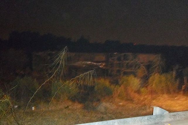 Trece heridos por el vuelco de un colectivo en Circunvalación Oeste