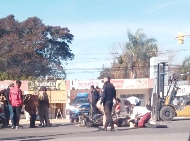 Identificaron al motociclista que murió luego de chocar contra un autoelevador en la ruta provincial 1 Identificaron al motociclista que murió luego de chocar contra un autoelevador en la ruta provincial 1
