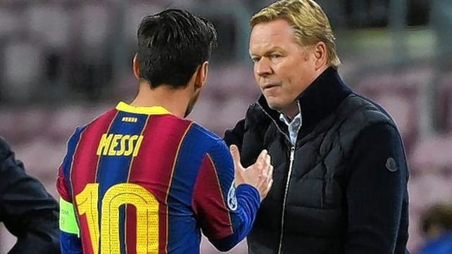 Koeman: Veo ganas de hacerle daño a Messi