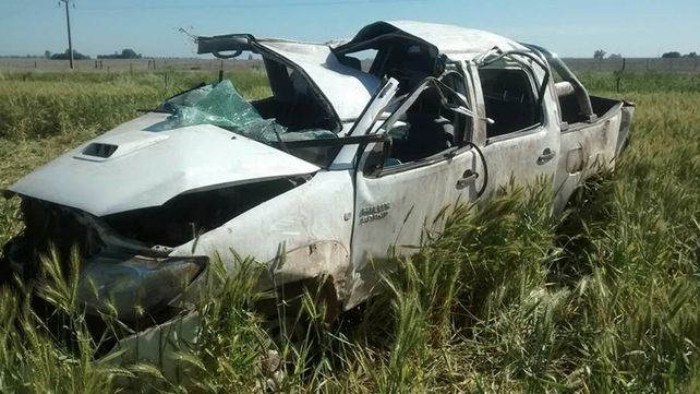 Dos jóvenes murieron en un accidente a la altura de Las Rosas