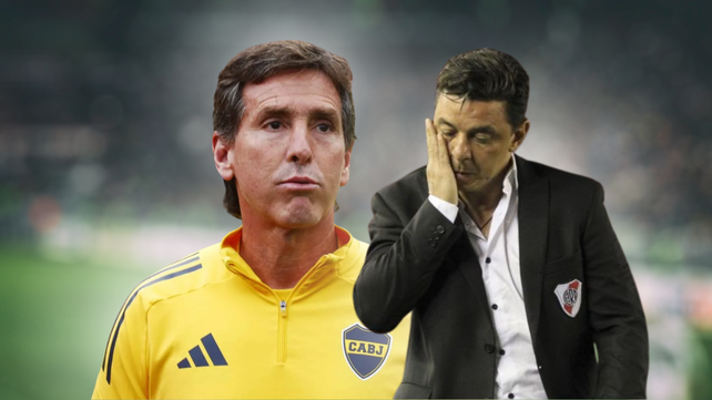 Úbeda y Gallardo en la cuerda floja: los grandes del fútbol argentino bajo presión