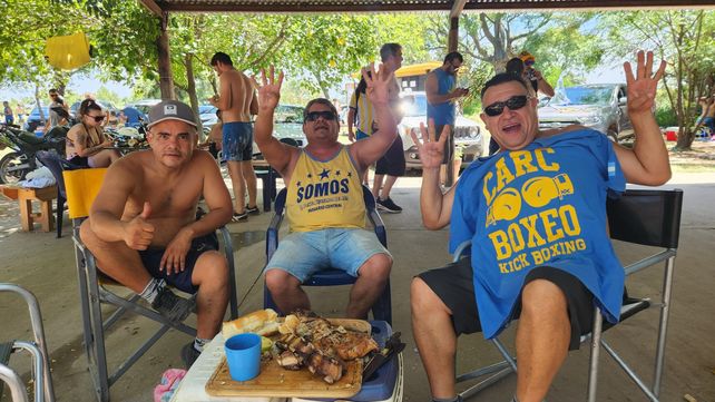 Los hinchas de Central coparon Santiago del Estero y sueñan
