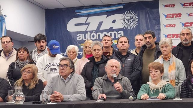 Hugo Godoy (CTA - A) y Hugo Yasky (CTA-T) acordaron las medidas.