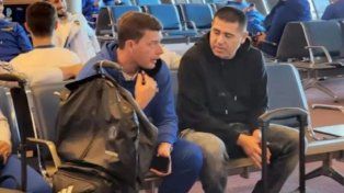 Sebastián Battaglia y Juan Román Riquelme ganaron todo como compañeros, pero la relación parece estar rota.