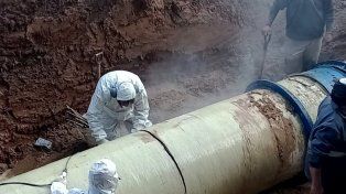 La Municipalidad de Paraná finalizó los trabajos y es progresiva la vuelta del agua potable