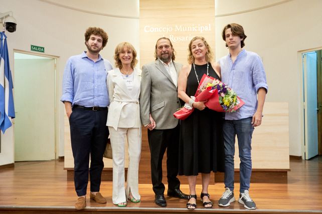 Federico Garrone Hijo, Marisel Boggino , Federico Garrone , Andrea Garrone Y Jacinto Nyffenegger
