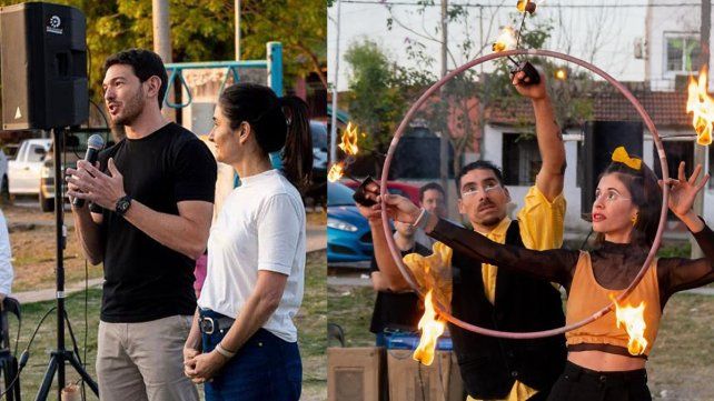 Emanuel Gainza propmete llevar cultura a cada barrio de Paraná. Es uno de los pilares de su plan de gobierno para reconstruir el tejido social de la ciudad.
