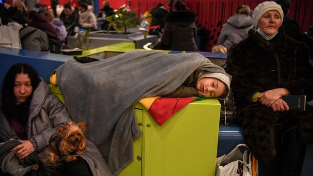 Por la guerra ya huyeron de Ucrania 1,5 millones de personas