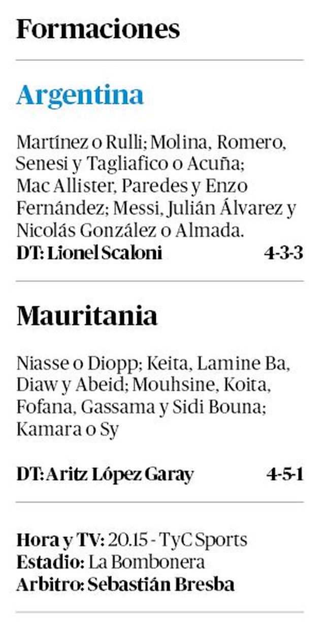 Bonus extra para Lionel Messi en casa, en un amistoso de práctica para la selección argentina