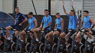 La Selección Argentina volvió a entrenar pensando en Croacia