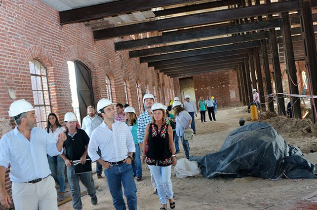 Avanza la obra para trasladar el Liceo Municipal al Molino Marconetti
