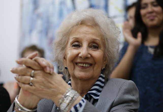 Estela Carlotto. A la sociedad le pedimos que nos siga ayudando.
