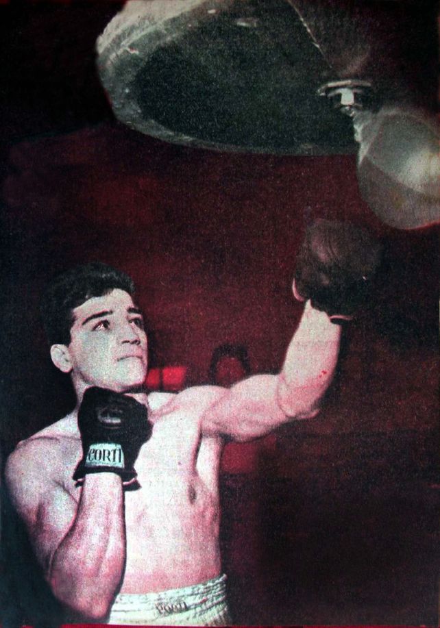 Abel Ricardo Laudonio. El porteño se alzó con el bronce en liviano en Roma 1960.