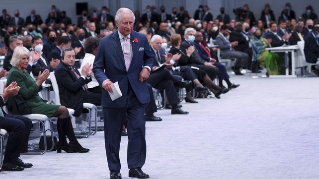 El tiempo, literalmente, se acabó, dijo el príncipe Carlos de Inglaterra sobre el cambio climático