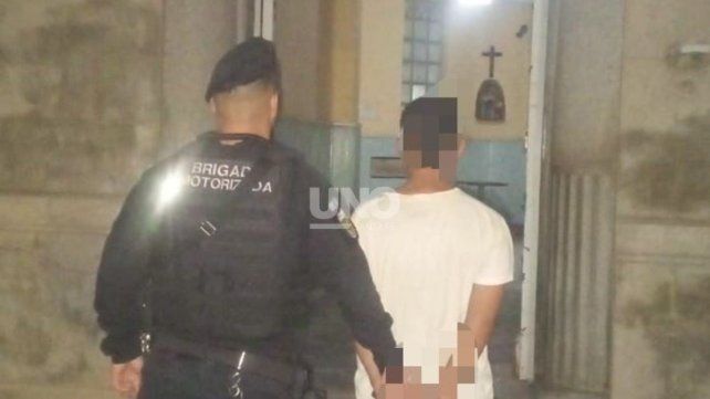 El detenido por el intento de robo en el microcentro santafesino