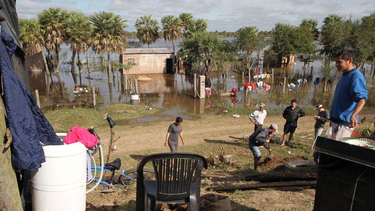 Puerto Vilelas una de las localidades m s afectadas por la