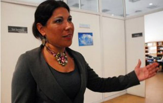 Analía Chumpitaz, funcionaria del Ministerio de Salud, se refirió hoy a la situación del dengue. 