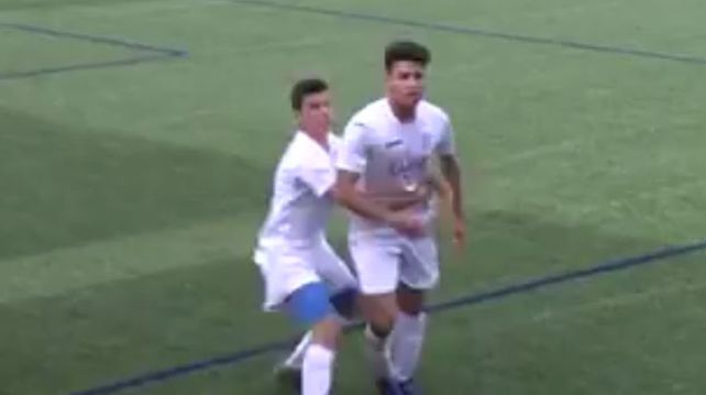 Dramática batalla campal en el fútbol juvenil de España