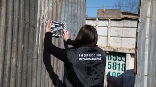 La provincia procedió a la clausura de chatarrerías y desarmaderos,